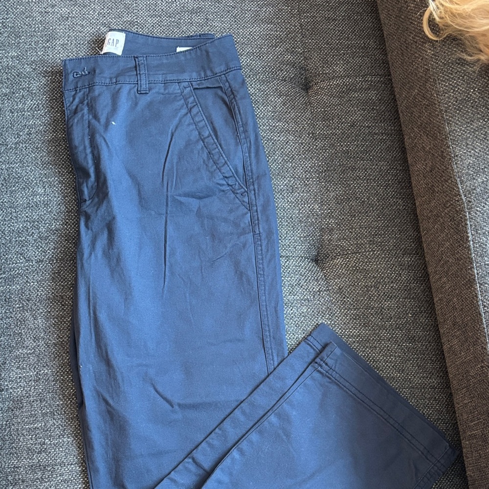 GAP Women's Navy Straight Leg Pants